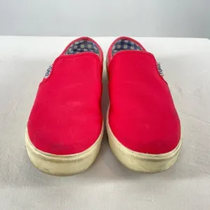 Ryka Valerie Closed Toe Slip On Flats in Red Size‎ 7.5 thumbnail 3