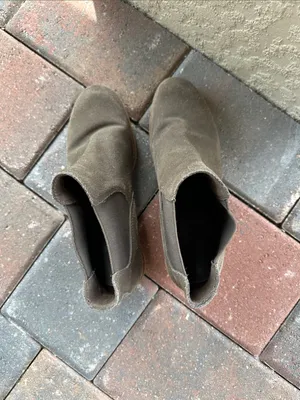 Timberland Suede Chelsea Booties - Olive Brown thumbnail 5
