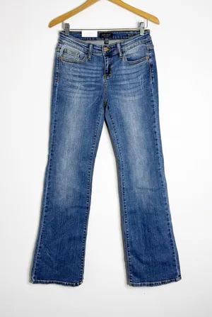 Judy Blue Boot Cut Jeans Size 7/28 Medium Wash NWT JB82350MD thumbnail 1