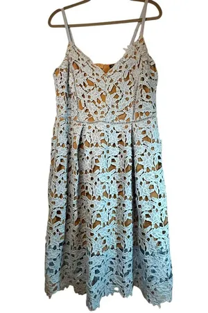 NWT City Chic Sky Blue So Fancy Dress - Size S/16 thumbnail 2