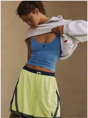 Free people movement on the ball shorts NWT $58 Sour citrus small thumbnail 1