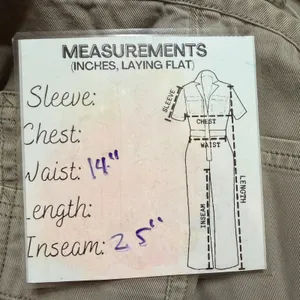 Free People Go West Utility Romper Overalls Taupe Cotton Size 4 OB1988126 thumbnail 8