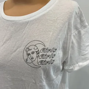 One Teaspoon Girls Girls Girls Crop Short Sleeve‎ T Shirt thumbnail 3