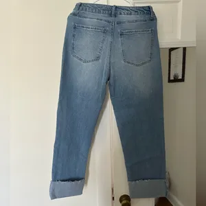 BCBGeneration Denim Mega Cuff Wide Leg Pants thumbnail 2