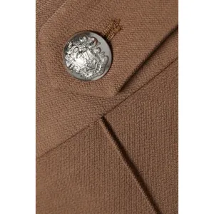 NWT Veronica Beard Elsbury in Cocoa Pintuck Stretch Flare Pants 14 $398 thumbnail 6