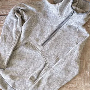🍁Lululemon Fleece and Thank You Hooded Knit Quarter Zip Pullover🍁NWOT ~6 thumbnail 6