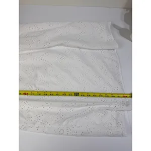 Sanctuary White Eyelet Cotton Puff Sleeve Mini Dress XS thumbnail 13