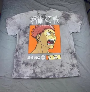 Jujitsu Kaisen Tshirt Gray Size L thumbnail 3
