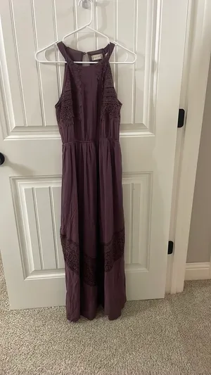 Altar'd State Dark purple dress thumbnail 3