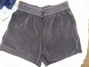 Lululemon black sweat shorts thumbnail 1