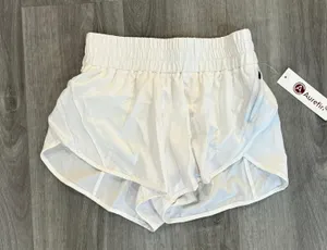 Aurefin White Athletic Shorts Size 6 thumbnail 1