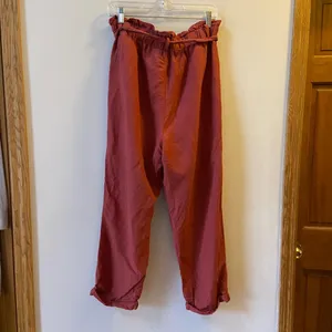 Light red paper bag waist pants thumbnail 3