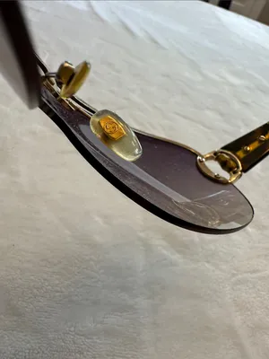 Gucci Women's Shield Sunglasses in Purple Gradient with Gold Accents- GG 2875/S thumbnail 7