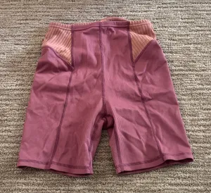 For Love & Lemons Purple Biker Shorts thumbnail 1