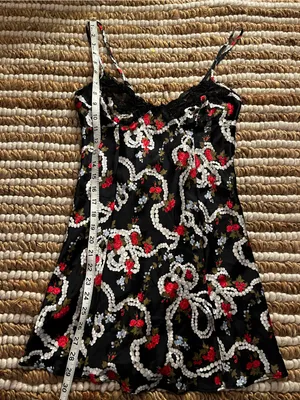 Vintage Victoria’s Secret Floral Satin Slip Dress Nightie thumbnail 5