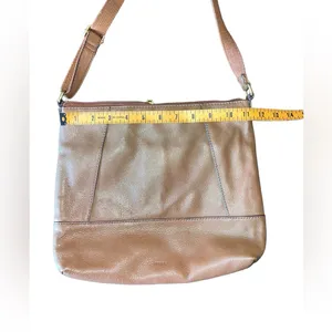 Fossil Brown Leather Crossbody Bag thumbnail 4