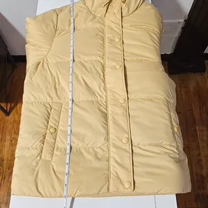 Patagonia Silent Down Jacket - Women's Size M - Beeswax Tan - 27935 - NWT thumbnail 7