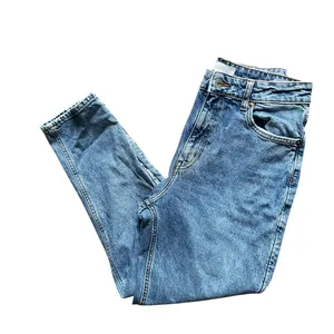 H&M Médium Wash High Waisted Blue Denim Jeans Women’s Size 8 (EUR 40) thumbnail 3