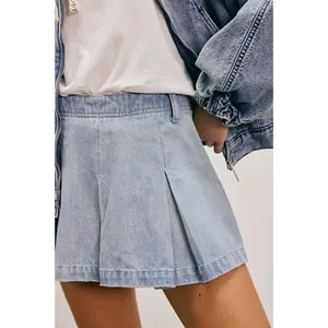 Free People We The Free Madison Ave Pleated Mini Skirt New with tags! Size 28 thumbnail 3