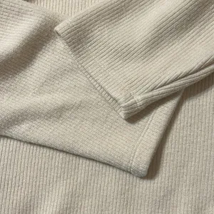 Anthropologie Cream Ribbed Square Neck Sweater Size 3X thumbnail 6