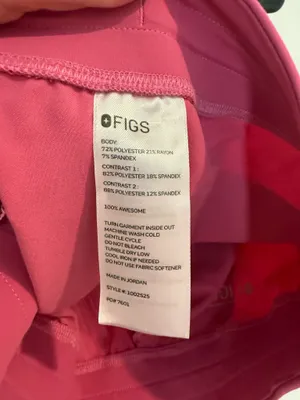 Pink FIGS Scrubs Set thumbnail 7