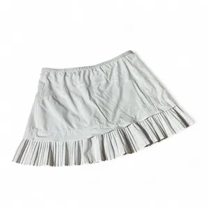 IBKUL Womens White Pleated Ruffle Athletic Tennis Golf Skort Size‎ M RN152356 thumbnail 4