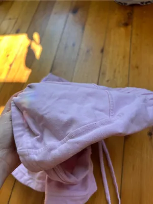 Lululemon Inner Glow High-Rise Shorts 10 pink, stain thumbnail 6