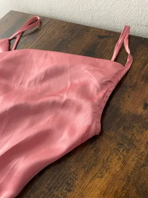 Pretty Little Thing Rose Strappy Satin Cowl Midi Dress thumbnail 14