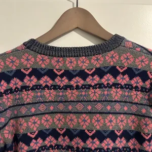 Altar’d State Fair Isle Sweater Pink Gray Size S thumbnail 8