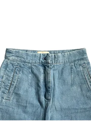 Sézane Martin Trousers Wmn’s Denim Jeans Straight Wide Fit Sz 34 ( US2) Cotton thumbnail 3