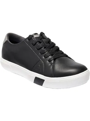 NEW $160 SIZE 11 WIDE BLACK Anodyne Women's No. 27 Casual Sneaker LEATHER thumbnail 4
