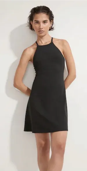 Madewell Women’s Black Flex Fitness Dress thumbnail 1