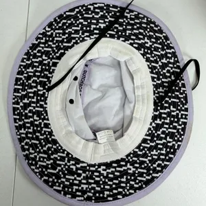Dutch Bros OS Bucket Hat Lavender Guaranteed To Satisfy Embroidered Sun Hat thumbnail 8
