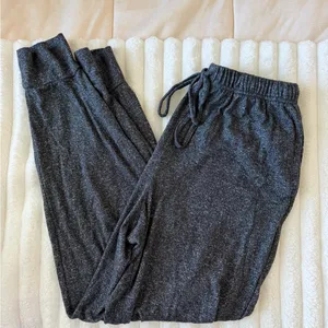Aerie Cozy Gray Lounge Pants thumbnail 1