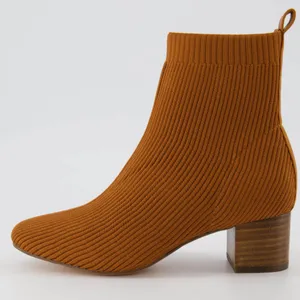 NWT Joie Neely Knit Stretchy Block Heel Sock Ankle Boot thumbnail 4
