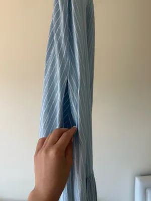 DKNY Dress blue & white stripes W/ POCKETS thumbnail 3