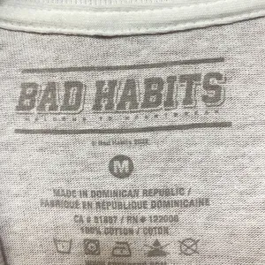 Bad Habits Waifu Devil School Girl & Prisoner Anime Tee M thumbnail 4