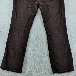 Levis Premium Middy Ankle Bootcut Corduroy‎ Pants Brown A5563-0004 Womens 28x29 thumbnail 10