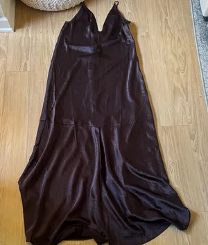 Madewell Satin Sleeveless Maxi Slip Dress thumbnail 1