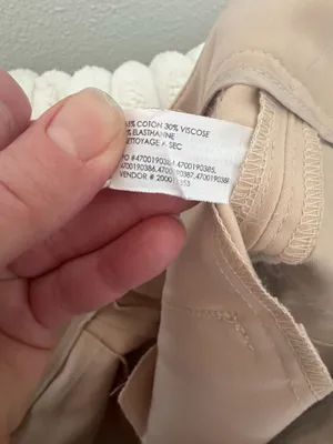 Club Monaco Khaki Chino Pants Size 0. thumbnail 5
