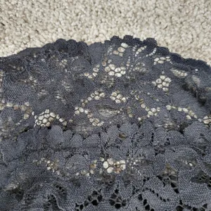 Urban Outfitters x Out from Under Womens Tube Top Medium Black Iris Lace Bra thumbnail 8