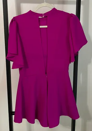 The Clothing Exchange Company Pink Fushia Romper thumbnail 4