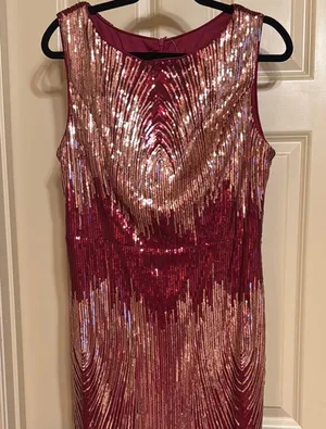 Long Sequin Dress thumbnail 4