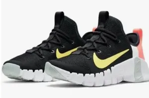 Nike Free Metacon 3 black sneakers size 6 thumbnail 1