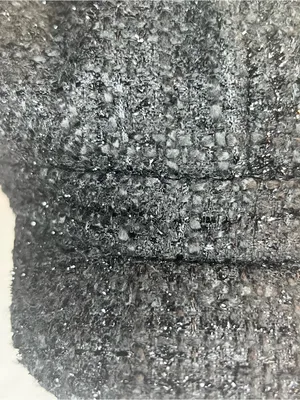 Vintage Y2K Textured Black Tweed Newsboy Cap Cabbie Hat thumbnail 4