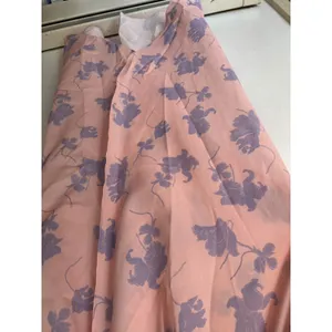 NWOT Chelsea 28 Pink Tulip Hem Floral Print Maxi Dress Size Small thumbnail 5