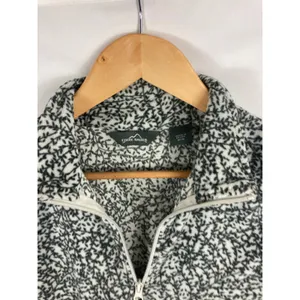 Eddie Bauer Soft Fleece 1/4 Zip Patterned Size Medium thumbnail 3