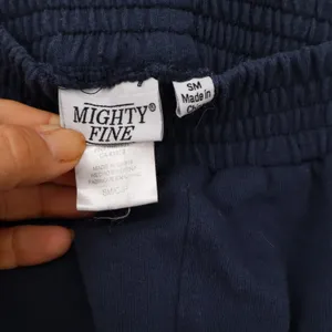 Mighty Fine Shorts Womens S Navy USA Graphic Flag Sweat Shorts Excellent thumbnail 2