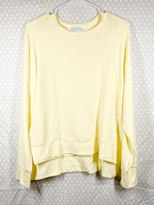 Beyond Yoga Yellow Just‎ Chillin Sweatshirt thumbnail 1