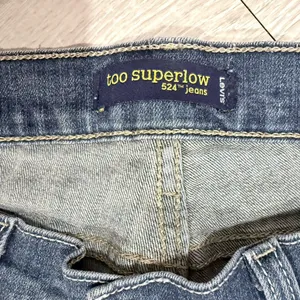 Levi's Dark Blue Straight Leg Women's Jeans thumbnail 6